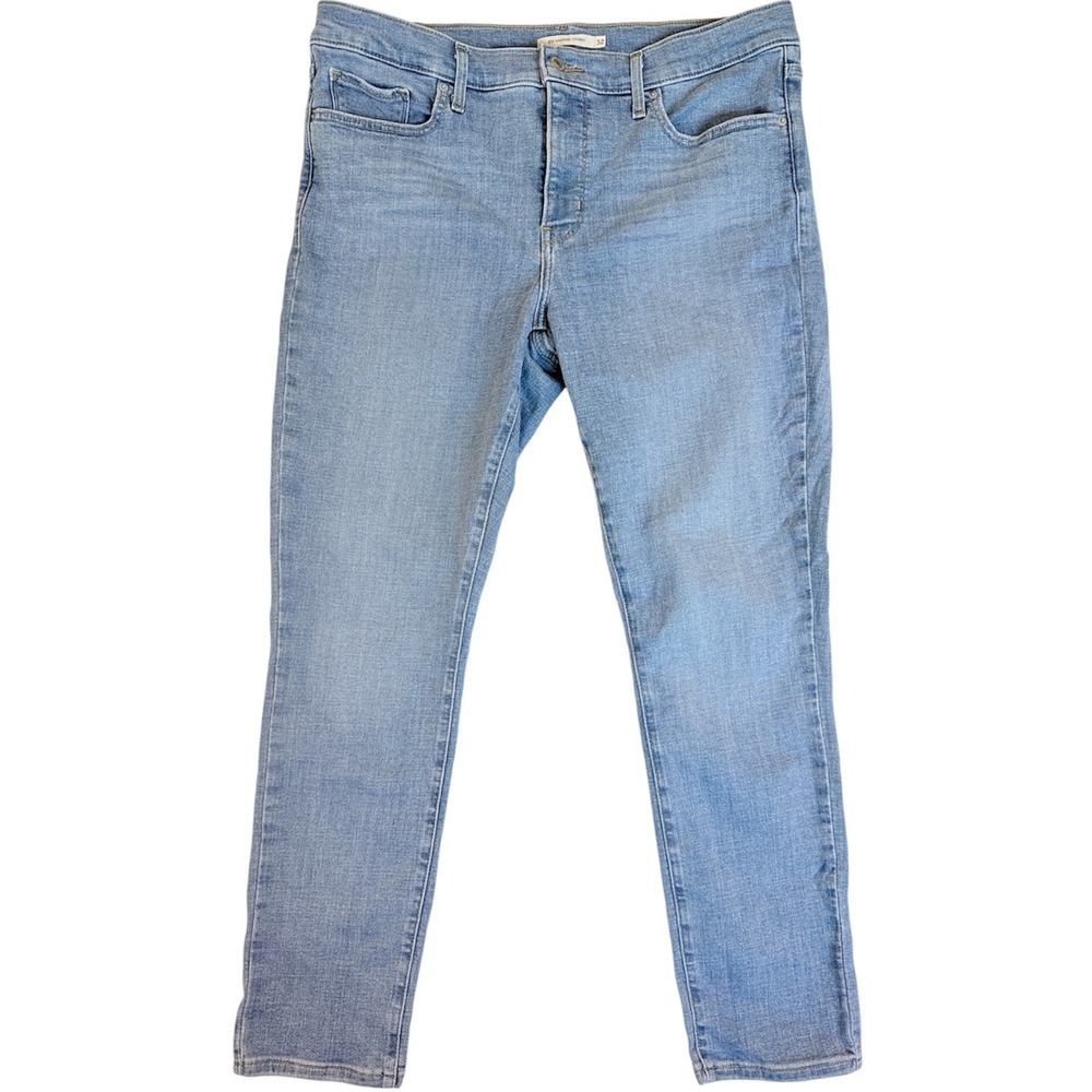 Levi's 311 Shaping Skinny Women 32 Light Wash Stretch Denim
